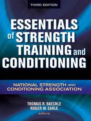 cover image of Essentials of Strength Training and Conditioning